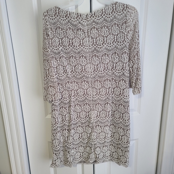 Lace Overlay Dress - 14 Bridal Shower, Mother of the Bride - Picture 3 of 4